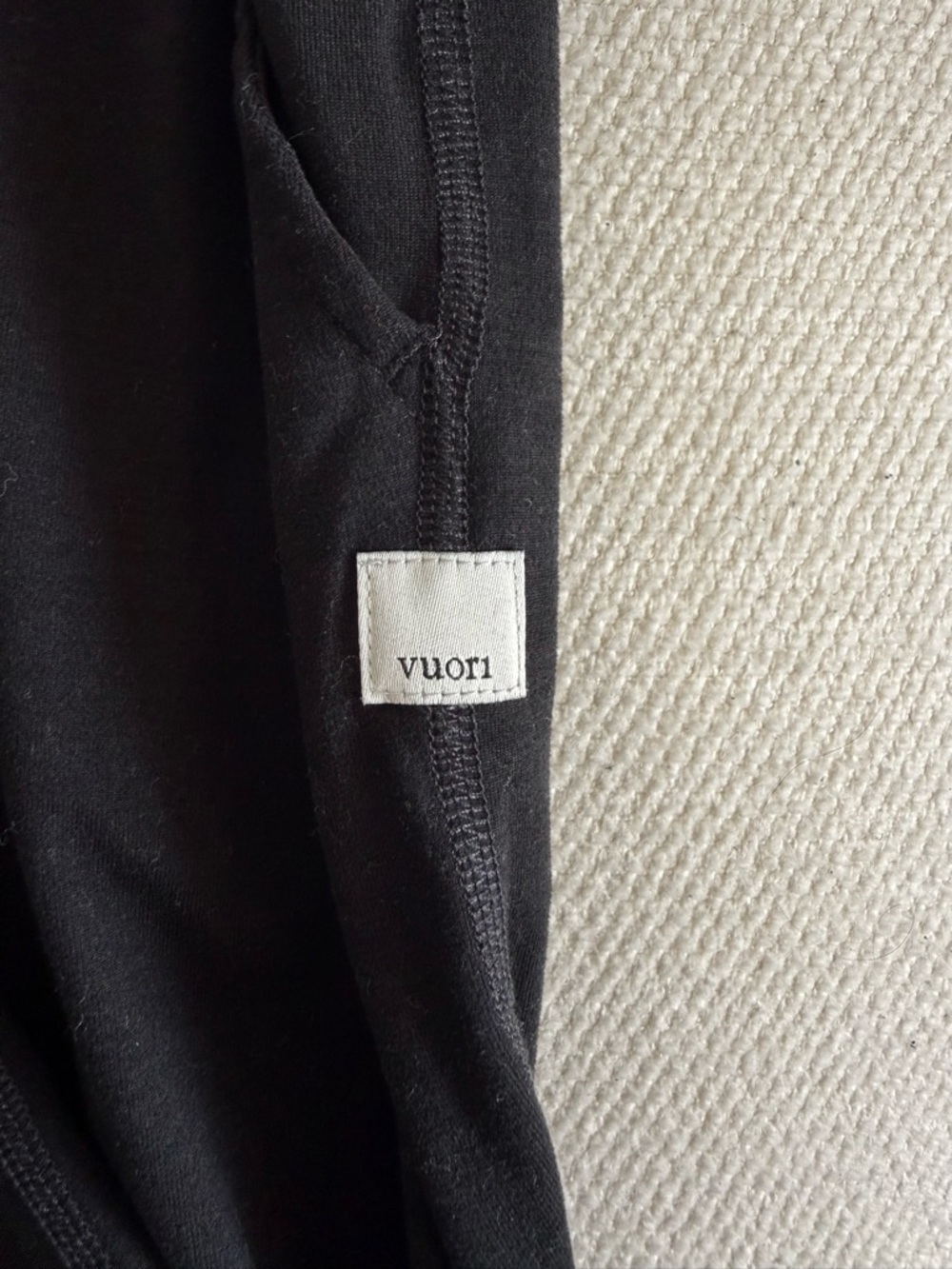 Vuori Lux Harem Black Jumpsuit - Picture 4 of 5